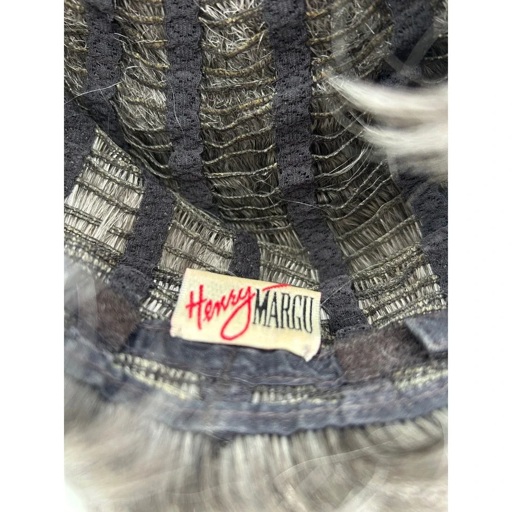 Henry‎ Margu Short Grey Salt and Pepper Synthetic Wig Layered Classic Style